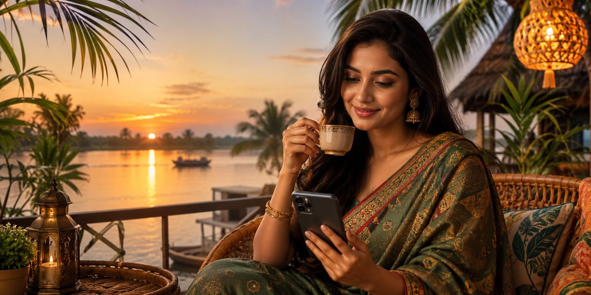 বগুড়ায় মোবাইলে ক্যাসিনো গেম খেলছেন একজন তরুণ