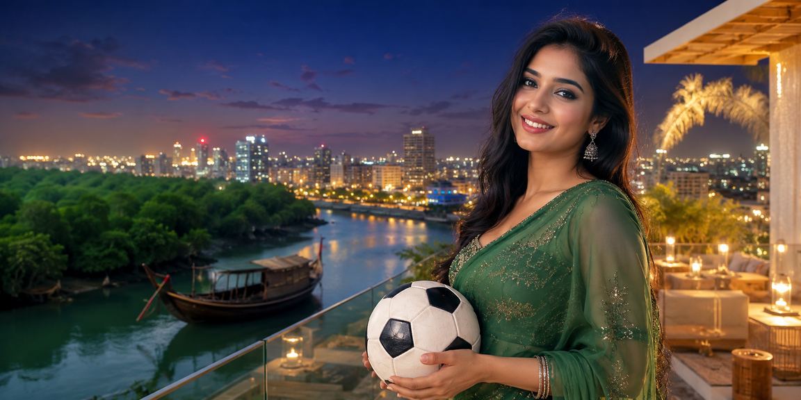 সুন্দরবনের পটভূমিতে ফুটবল বেটিং অভিজ্ঞতার দৃশ্য